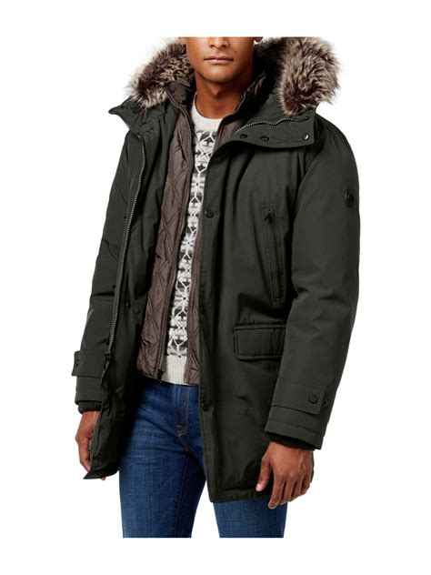 men michael kors winter coats|Michael Kors long winter coats.